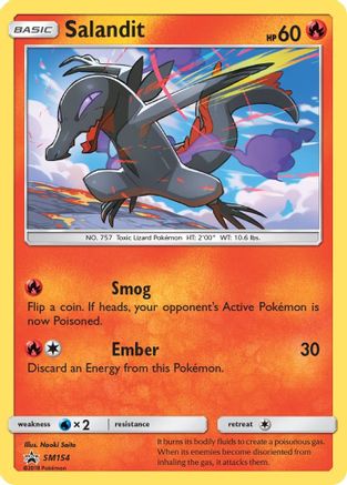 Salandit - SM154 (SM154)/248 Promo Holofoil