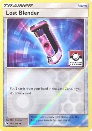 Lost Blender - 181/214 (Pokemon League) (181) Promo Reverse Holofoil