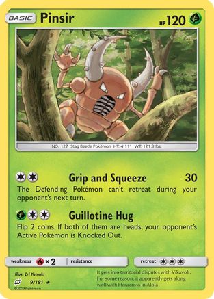 Pinsir (9)/181 Rare