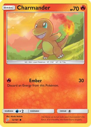 Charmander (12) (12)/181 Common