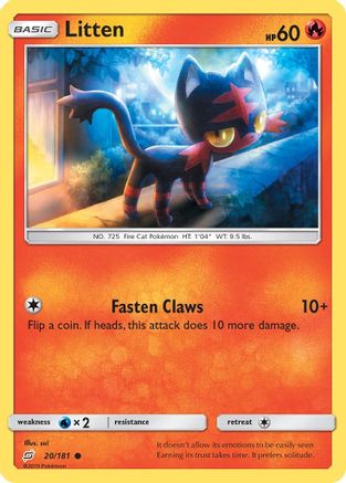 Litten (20)/181 Common