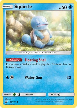 Squirtle (22) (22)/181 Common