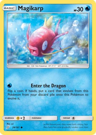 Magikarp (29)/181 Common Reverse Holofoil