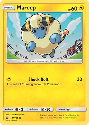 Mareep (41)/181 Common Reverse Holofoil