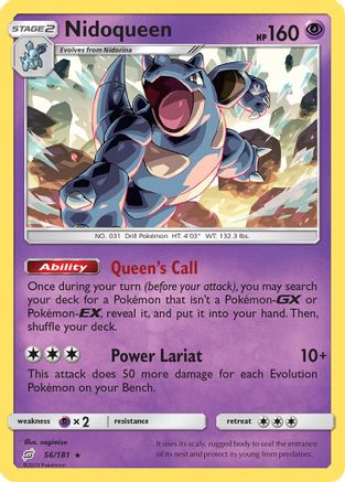 Nidoqueen (56)/181 Rare