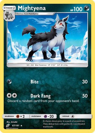 Mightyena (87)/181 Rare