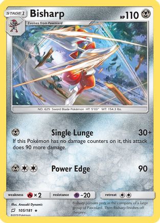 Bisharp (105)/181 Rare