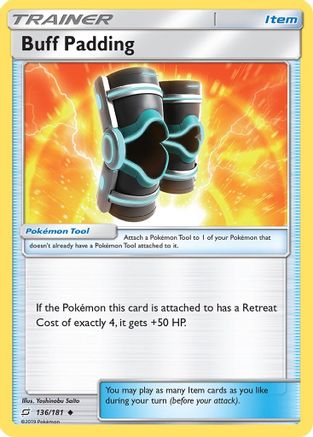 Buff Padding (136)/181 Uncommon Reverse Holofoil