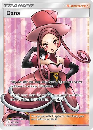 Dana (Full Art) (173)/181 Ultra Rare Holofoil