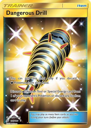Dangerous Drill (Secret) (192)/181 Secret Rare Holofoil
