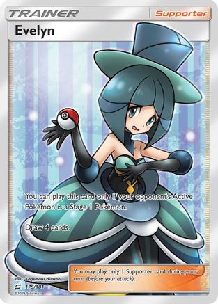 Evelyn (Full Art) (175)/181 Ultra Rare Holofoil