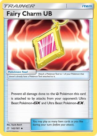 Fairy Charm UB (142)/181 Uncommon Reverse Holofoil