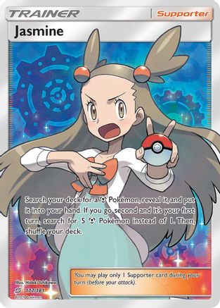 Jasmine (Full Art) (177)/181 Ultra Rare Holofoil