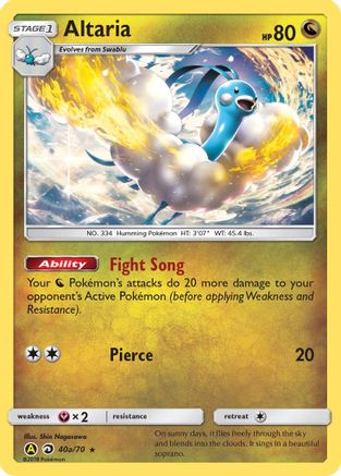 Altaria - 40a/70 (40a)/70 Promo Holofoil