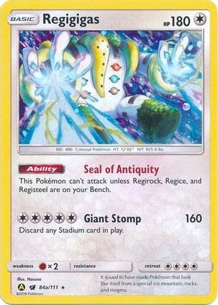 Regigigas - 84a/111 (84a)/111 Promo Holofoil