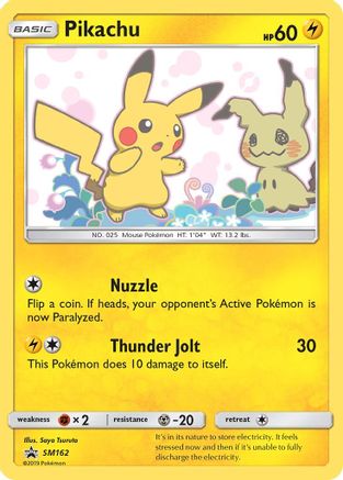 Pikachu - SM162 (SM162)/248 Promo Holofoil