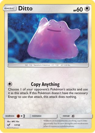 Ditto (17)/18 Holo Rare Holofoil