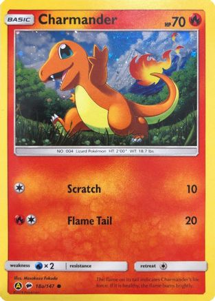 Charmander - 18a/147 (18a)/147 Promo Holofoil