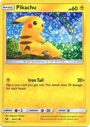 Pikachu - 28/73 (General Mills) (28) Promo Holofoil