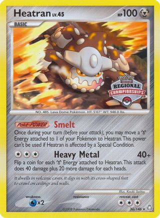 Heatran - 30/146 (Regional Championships) (30) Promo