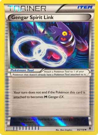 Gengar Spirit Link - 95/119 (Alternate Holo) (Gamestop Exclusive) (95) Promo Holofoil
