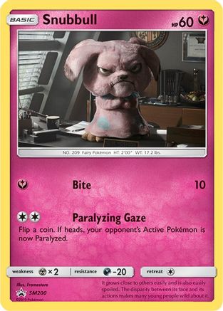Snubbull - SM200 (In-Store Event Promo) (SM200) Promo Holofoil
