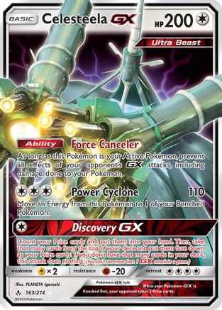 Celesteela GX (163)/214 Ultra Rare Holofoil