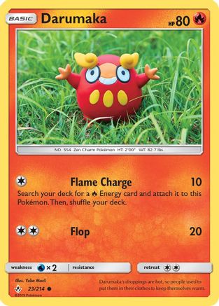 Darumaka (23)/214 Common Reverse Holofoil