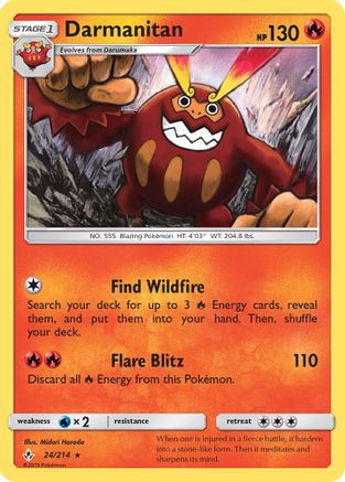 Darmanitan (24)/214 Rare