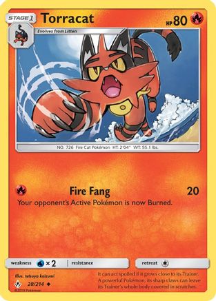 Torracat (28)/214 Uncommon