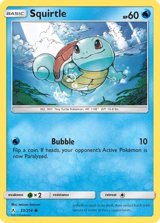 Squirtle (33)/214 Common