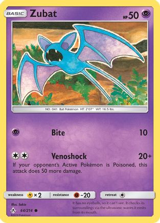 Zubat (64)/214 Common