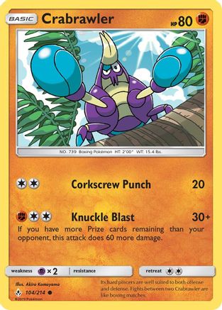 Crabrawler (104)/214 Common