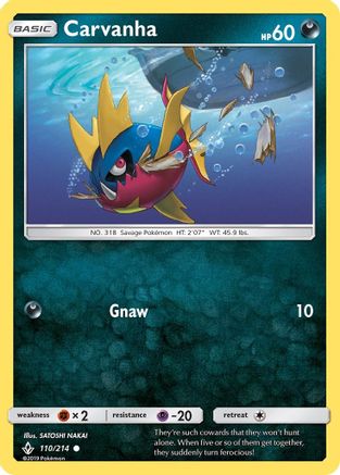 Carvanha (110)/214 Common