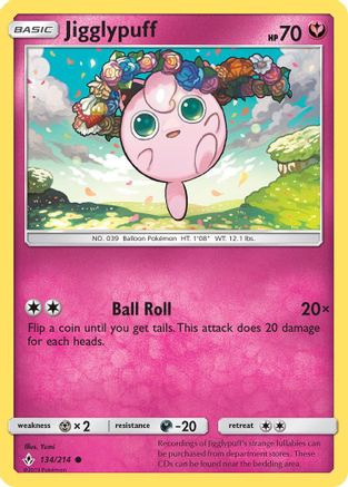 Jigglypuff (134)/214 Common