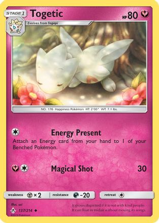 Togetic (137)/214 Uncommon