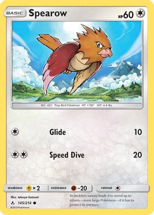 Spearow (145)/214 Common