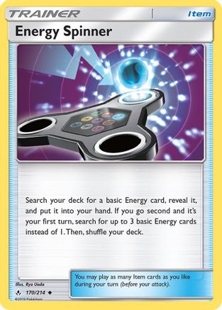 Energy Spinner (170)/214 Uncommon