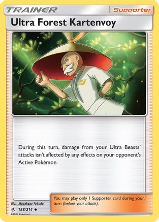 Ultra Forest Kartenvoy (188)/214 Uncommon Reverse Holofoil