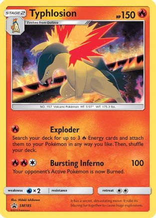 Typhlosion - SM185 (SM185)/248 Promo Holofoil