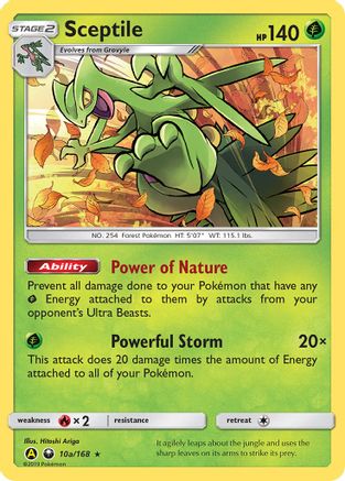 Sceptile - 10a/168 (10a)/168 Promo Holofoil