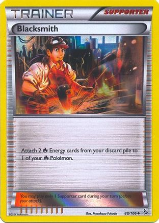 Blacksmith - 88/106 (Sheen Holo) (88) Promo Reverse Holofoil