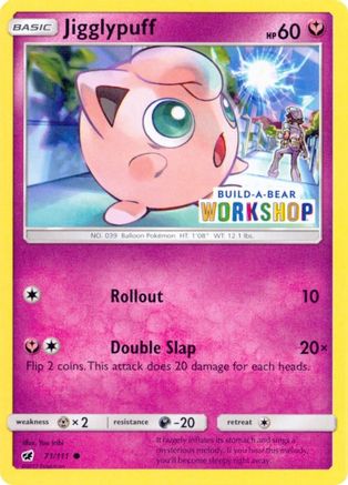 Jigglypuff - 71/111 (Build-A-Bear Workshop Exclusive) (71) Promo