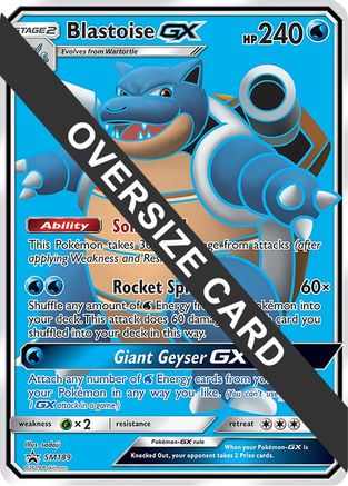 Blastoise GX - SM189 (Black Star Promos) (SM189) Promo Holofoil