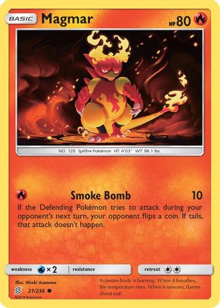 Magmar (21)/236 Common