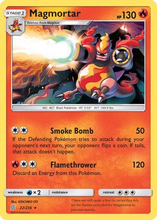 Magmortar (22)/236 Rare