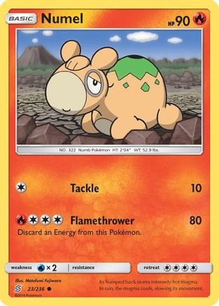 Numel (23)/236 Common Reverse Holofoil