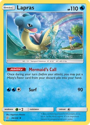 Lapras (36)/236 Uncommon