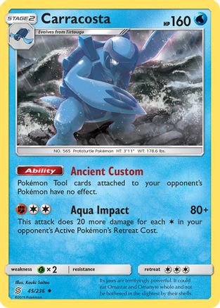 Carracosta (45)/236 Uncommon