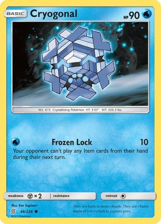 Cryogonal (46)/236 Common Reverse Holofoil